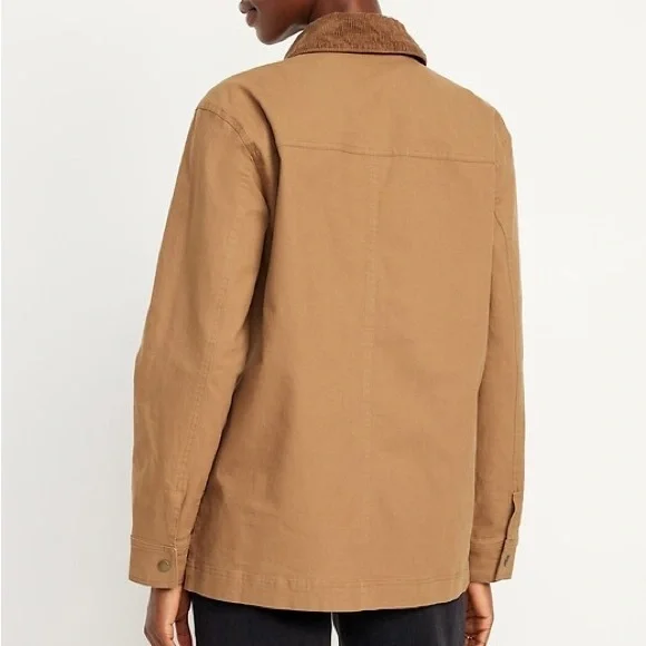 Old Navy Women's Canvas Barn Jacket in Clifftop - Picture 6 of 6